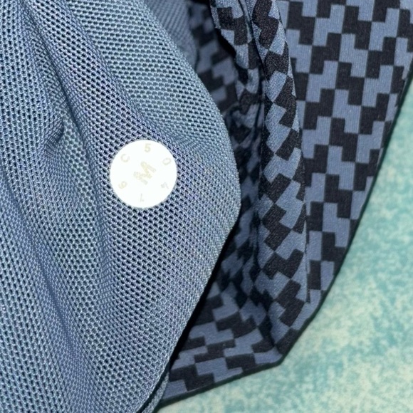 Lululemon Men’s Surge Jacket Saint James Tweed Iron Blue Black Size M - Picture 11 of 12